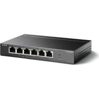 TP-Link TL-SF1006P 6-Port 10/100Mbps Masaüstü 4-Port PoE+ Switch 4POE + 2 UPLINK - 1